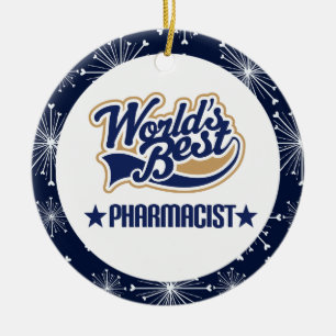 Apotheker-Geschenk-Verzierung Keramik Ornament