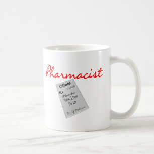 Apotheker-Geschenke "Rx Auflage-Grafiken " Kaffeetasse