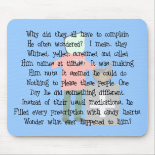 Apotheker-Geschichten-Kunst-Geschenke Mousepad