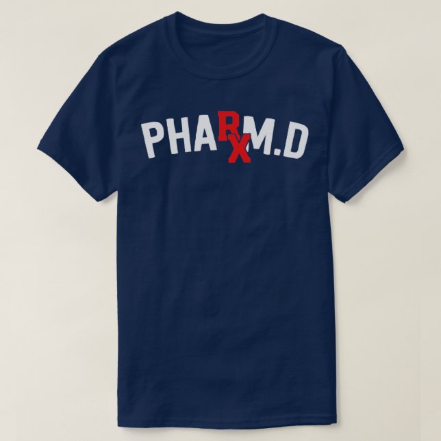 Apotheker Gifts Funny Pharmacy Student TShirt Rx (Design vorne)