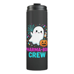 Apotheker Halloween Pharma-Boo Crew Geist Design_ Thermosbecher