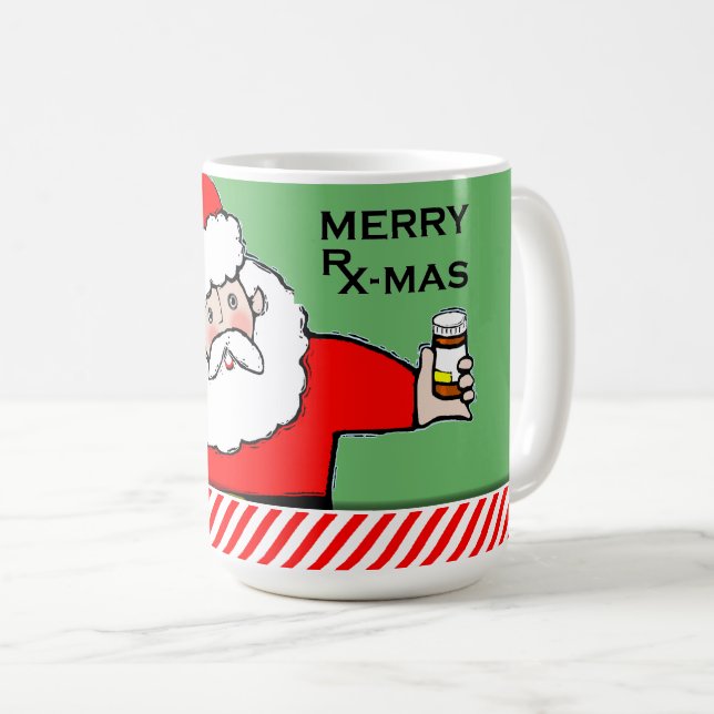 Apotheker Holiday Geschenke Kaffeetasse (VorderseiteRechts)