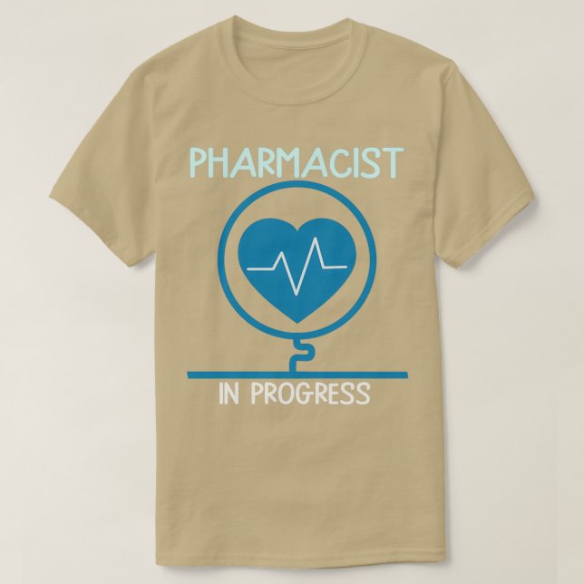 Apotheker in der Zukunft Pharmakologie Medizin T-Shirt (Design vorne)