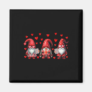 Apotheker-Job-Team Three Gnomes Valentinstag C Magnet