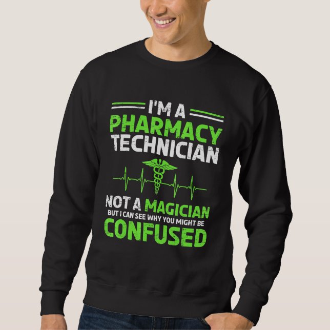 Apotheker Magician Sweatshirt (Vorderseite)