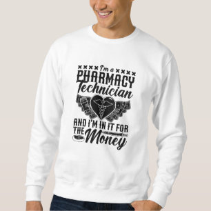 Apotheker Medizin Tech Ich bin ein Apothekenassist Sweatshirt