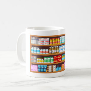 Apotheker Medizinflaschen und Zubehör Apotheke Kaffeetasse