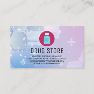 Apotheker   Medizinpillen   Gesundheit Visitenkarte