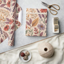 Apotheker Moody Autumn Floral Wrap