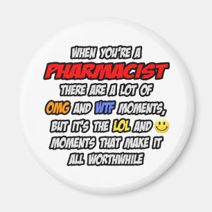 Apotheker .. OMG WTLOL Magnet