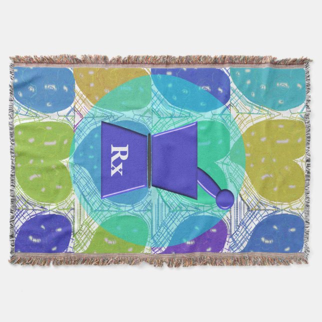 Apotheker-PharmD gesponnene umfassende Herzen Decke (Vorderseite)