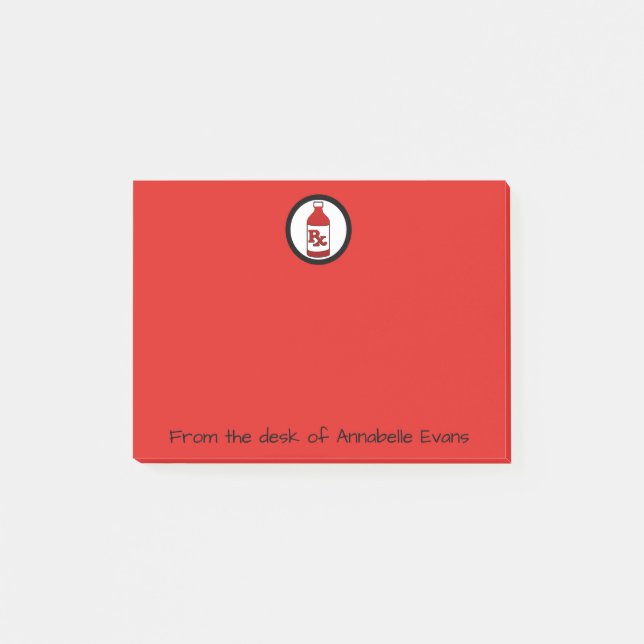 Apotheker Post-it Klebezettel (Vorderseite)