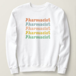 Apotheker Retro Groovy Pharmacy Sweatshirt