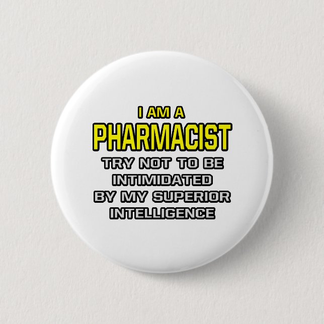 Apotheker... Superior Intelligence Button (Vorderseite)
