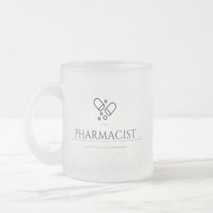 Apotheker‑Tasse – Trage deine Superkraft Mattglastasse