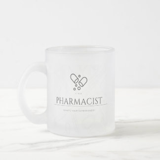 Apotheker‑Tasse – Trage deine Superkraft Mattglastasse