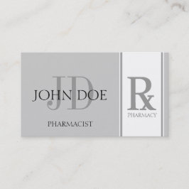 Apotheker/Verordnungs-Apotheken-Silber Visitenkarte