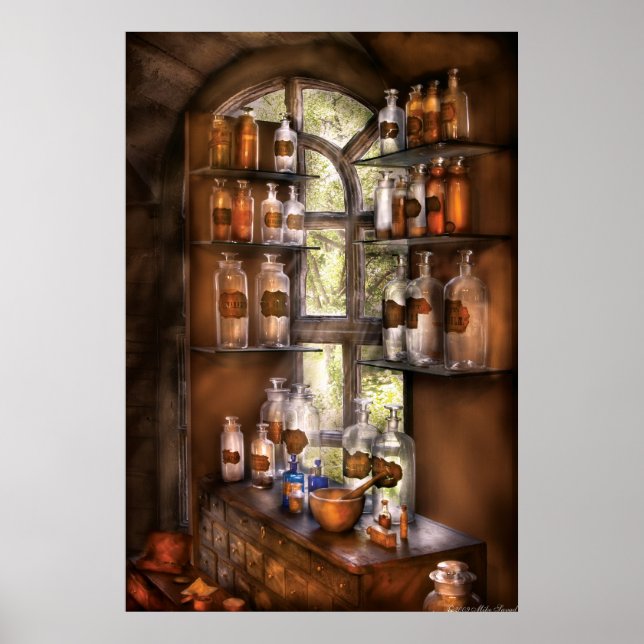 Apotheker - Verschiedene Formulierungen Poster (Vorne)