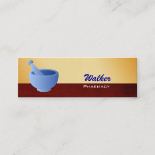 Apotheker-Visitenkarten Mini Visitenkarte