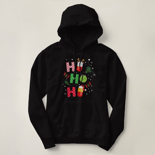 Apotheker Weihnachtsgebäck Pharmacy Technician Hol Hoodie (Design vorne)
