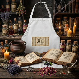 Apothekergarten Giftige Nachtschatten Schürze