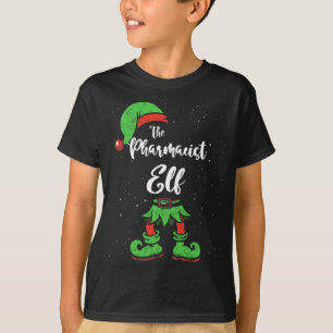 Apothekerin Elf Matching Familie Weihnachten Pajam T-Shirt