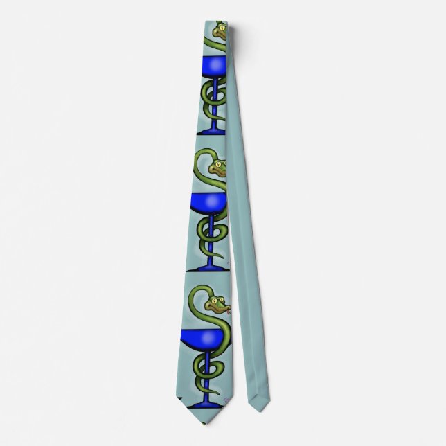 Apothekerin Necktie Krawatte (Vorderseite)