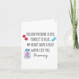 Apothekerin Valentinstag Apothekenassistentin Absc Karte