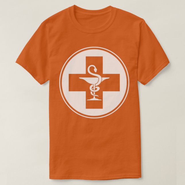 Apothekersymbol T-Shirt (Design vorne)