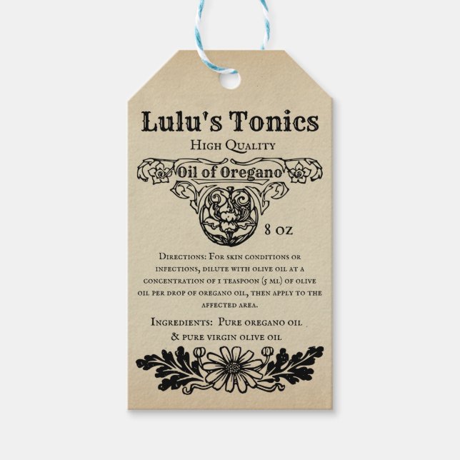 Apothekertag Geschenkanhänger (Vorderseite)