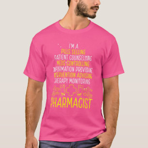 Apothekerzubehör Apothekentechniker Würdigung T-Shirt