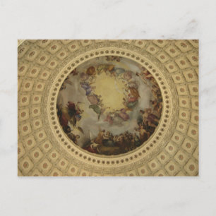Apotheose der Art von Washington DC Postkarte