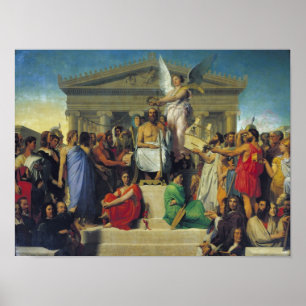 Apotheose des Homer, 1827 Poster