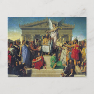 Apotheose des Homer, 1827 Postkarte