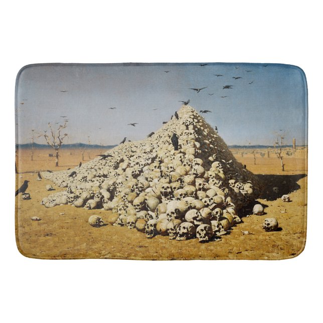 Apotheose des Krieges (Tod und Zerstörung) (Schäde Badematte (Vorderseite)