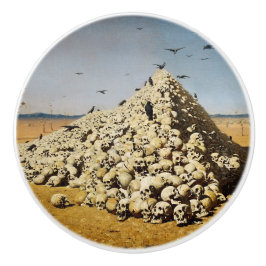 Apotheose des Krieges (Tod und Zerstörung) (Schäde Keramikknauf