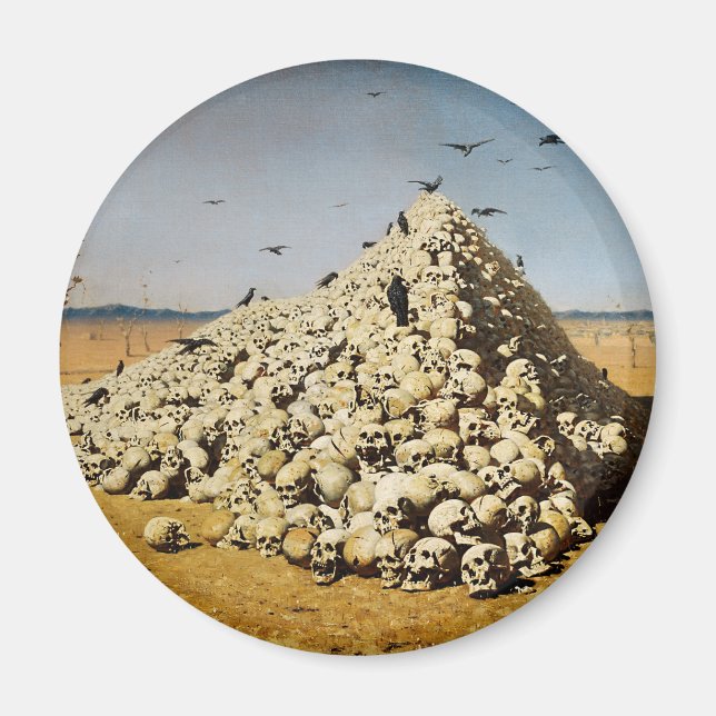 Apotheose des Krieges (Tod und Zerstörung) (Schäde Magnet (Vorne)