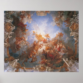Apothéose d'Hercule - Lemoyne - Versailles Poster