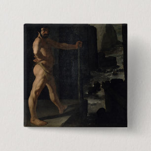 Apotheose Pauls Cezanne von Delacroix Button