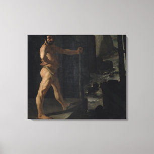 Apotheose Pauls Cezanne   von Delacroix Leinwanddruck