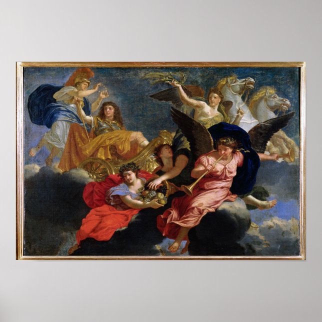 Apotheose von König Ludwig XIV. Poster (Vorne)