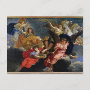 Apotheose von König Ludwig XIV. Postkarte