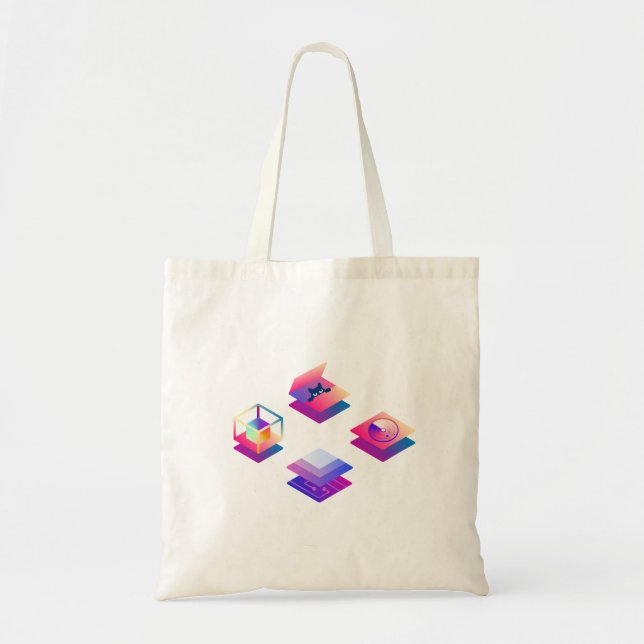 App Infra Tote Bag Tragetasche (Vorne)