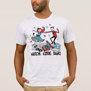 APP-O-Matte: Uhr. Code. Tanz T-Shirt