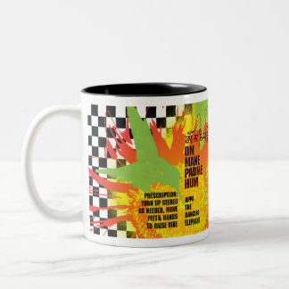 APPA:: MUSIK IST MEDIZIN-TASSE ZWEIFARBIGE TASSE