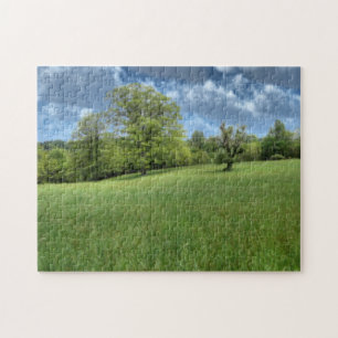 Appalachen-grünes Rätsel Puzzle