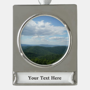 Appalachen I Shenandoah Banner-Ornament Silber