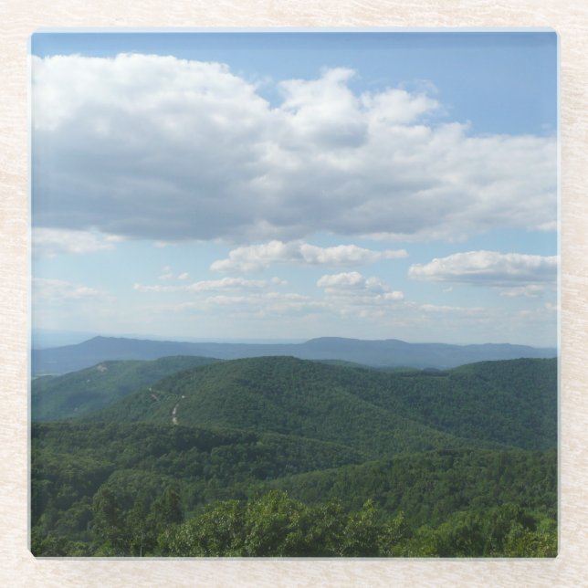 Appalachen I Shenandoah Glasuntersetzer (Vorderseite)