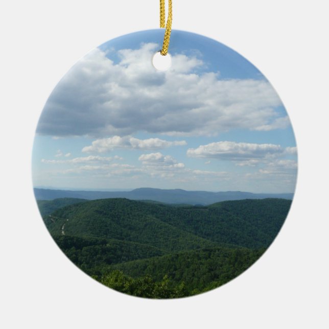 Appalachen I Shenandoah Keramik Ornament (Vorne)