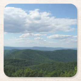 Appalachen I Shenandoah Rechteckiger Pappuntersetzer